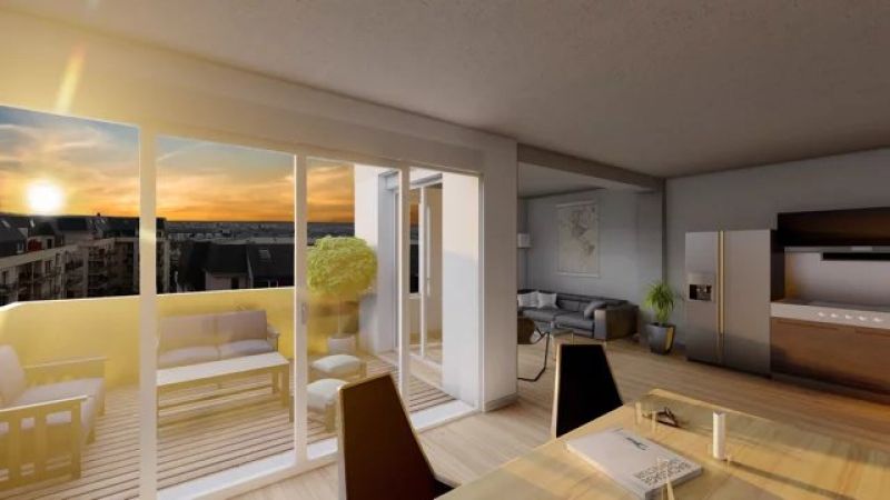 Acheter un appartement avec balcon ou terrasse le Mans en sarthe